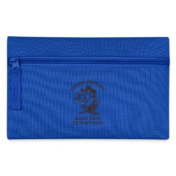 Reizdarmsyndrom Cowboyfrosch - Federtasche - Royalblau - Vorne