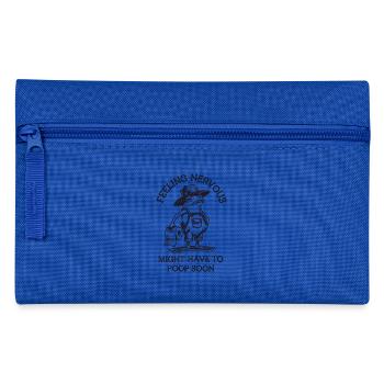 Reizdarmsyndrom Cowboyfrosch - Federtasche - Royalblau - Vorne