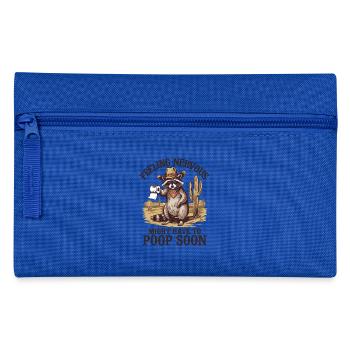 Intestin irritable Syndrom Cowboy Raton laveur Cowboy - Trousse - bleu royal - Devant