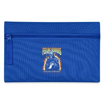 Intestin irritable Syndrom Faucheur IBS Goth Caca Humour - Trousse - bleu royal - Devant