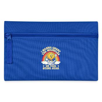 I Wanna Count The Wrinkles On Your Stink Star Anal - Pencil Case - royal blue - Front