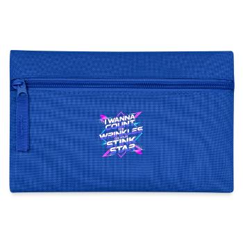 Ich möchte die Falten auf Deinem Stinkstern Anal Zählen - Federtasche - Royalblau - Vorne