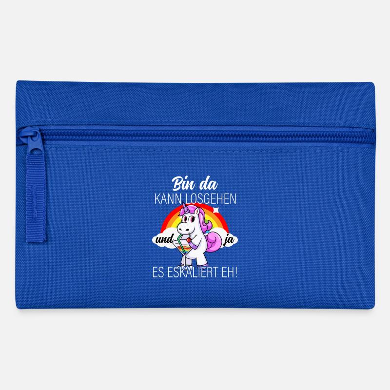 eskaliert eh Zeichenfläche 1 Kopie - Federtasche - Royalblau