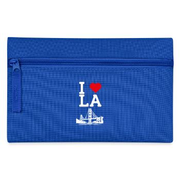 J’aime LA Cool Heart Flag Los Angeles Golden Gate - Trousse - bleu royal - Devant