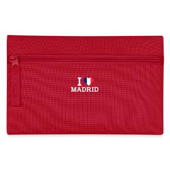 J’aime Madrid Cool J’aime Wrong Flag France Coeur - Trousse - rouge - Devant
