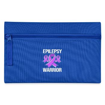 Guerrier de l’épilepsie - Trousse - bleu royal - Devant