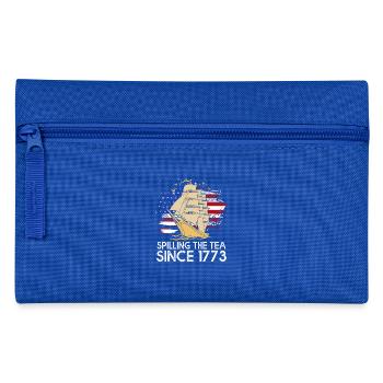 Geschichte Historiker Historisch - Federtasche - Royalblau - Vorne