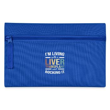 Organ Donor Liver Organ Donor Liver Donation - Pencil Case - royal blue - Front