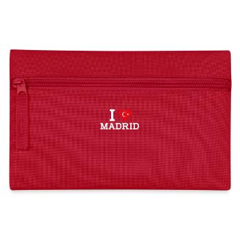 J’aime Madrid Cool J’aime le mauvais drapeau Jeu de mots turc - Trousse - rouge - Devant