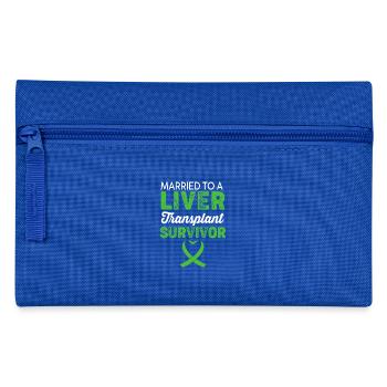 Liver Organ Donor Liver Donation Organ Donor - Pencil Case - royal blue - Front