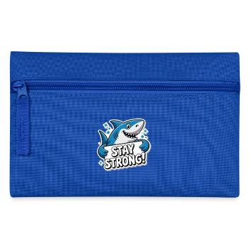 REQUIN, RESTE FORT - Trousse - bleu royal - Devant