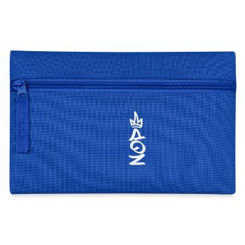 No Kings in America since 1776 Schrift vertikal - Federtasche - Royalblau - Vorne