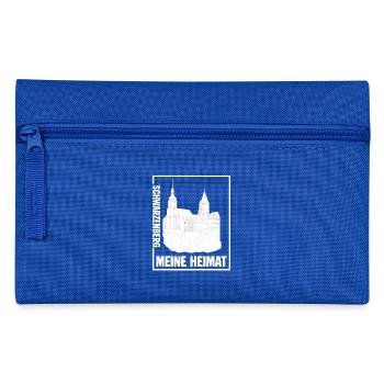 Schwarzenberg meine Heimat - Federtasche - Royalblau - Vorne