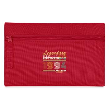 Septembre 1994 Vintage Cadeau Anniversaire - Trousse - rouge - Devant