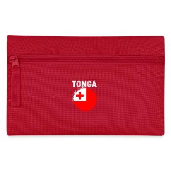Tonga Tonga Tonga Rugby Tonga - Pencil Case - red - Front