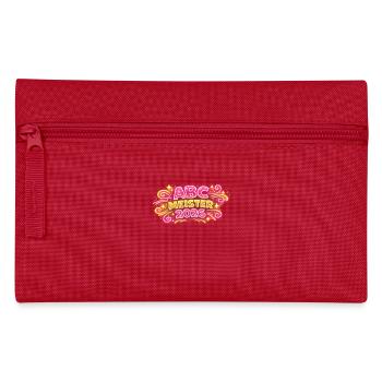 ABC Meister 2026 Einschulung Geschenk - Federtasche - Rot - Vorne