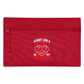 Ma mère est ma Saint-Valentin - Trousse - rouge - Devant