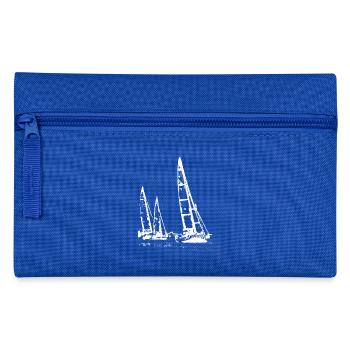 Régate en Bretagne - white - Trousse - bleu royal - Devant