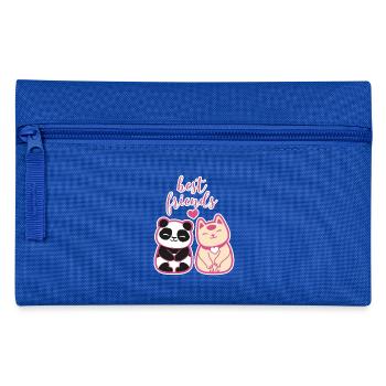 Neko Nakamura Freunde - Federtasche - Royalblau - Vorne