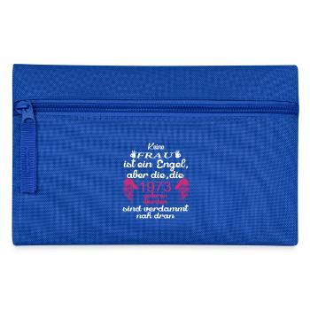 Frau Engel 1973 - Federtasche - Royalblau - Vorne