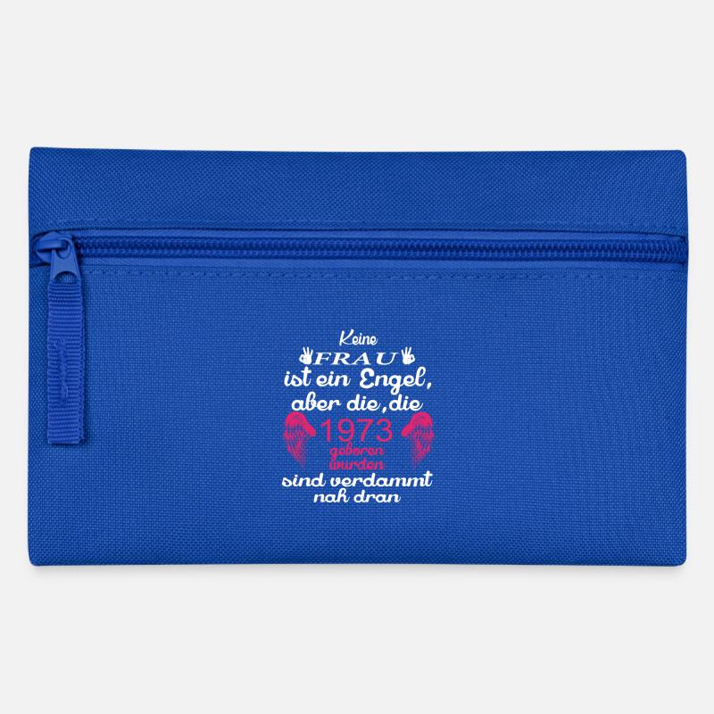 Frau Engel 1973 - Federtasche - Royalblau