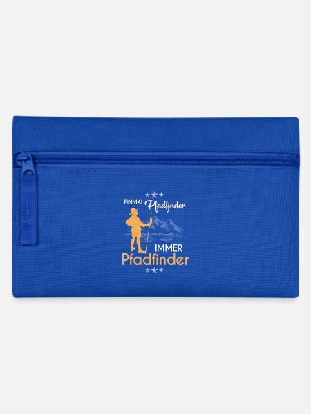 Einmal Pfadfinder immer Pfadfinder - Federtasche - Royalblau