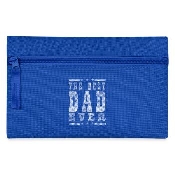Vater Geschenk Vatertag Best Dad Geburtstag Papa - Federtasche - Royalblau - Vorne