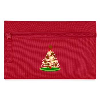 nouilles spaghetti noodles5 macaroni lasagnes - Trousse - rouge - Devant