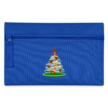 spaghetti pasta noodles lasagna macaroni noodles5 - Pencil Case - royal blue - Front