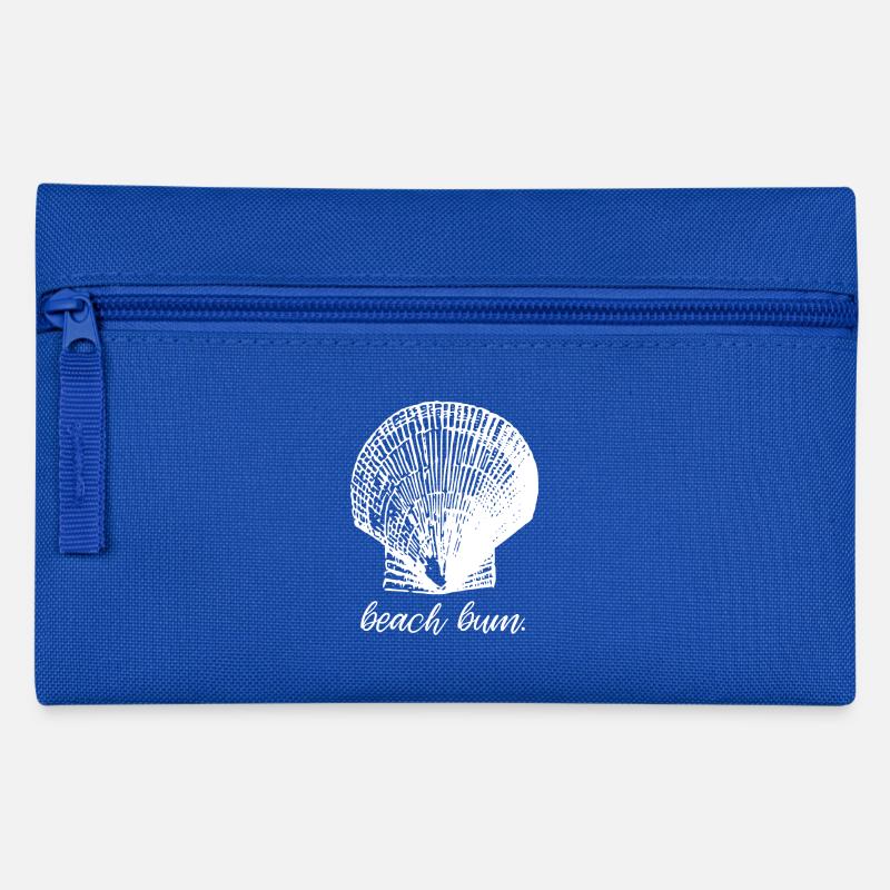 Beach Bum Shell - Mermaid - Federtasche - Royalblau