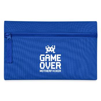 game over motherf*cker - Pencil Case - royal blue - Front