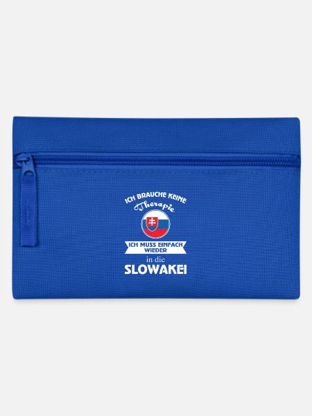 Keine Therapie - Slowakei - Federtasche - Royalblau