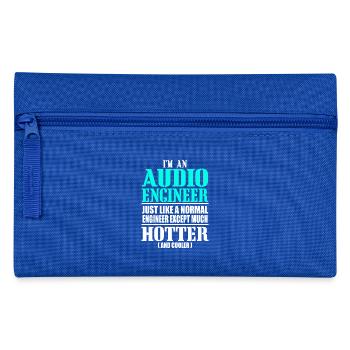 AUDIO ENGINEER - Pencil Case - royal blue - Front