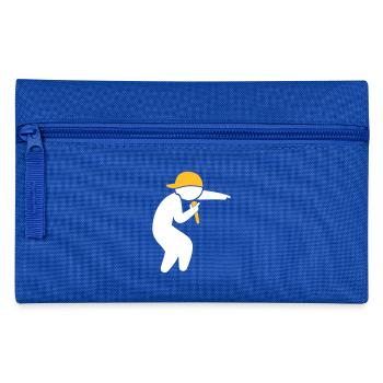 Hiphop Rapper - Federtasche - Royalblau - Vorne