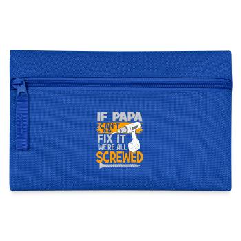 T-shirt Mécanicien · Outil · · Mécanique Papa - Trousse - bleu royal - Devant