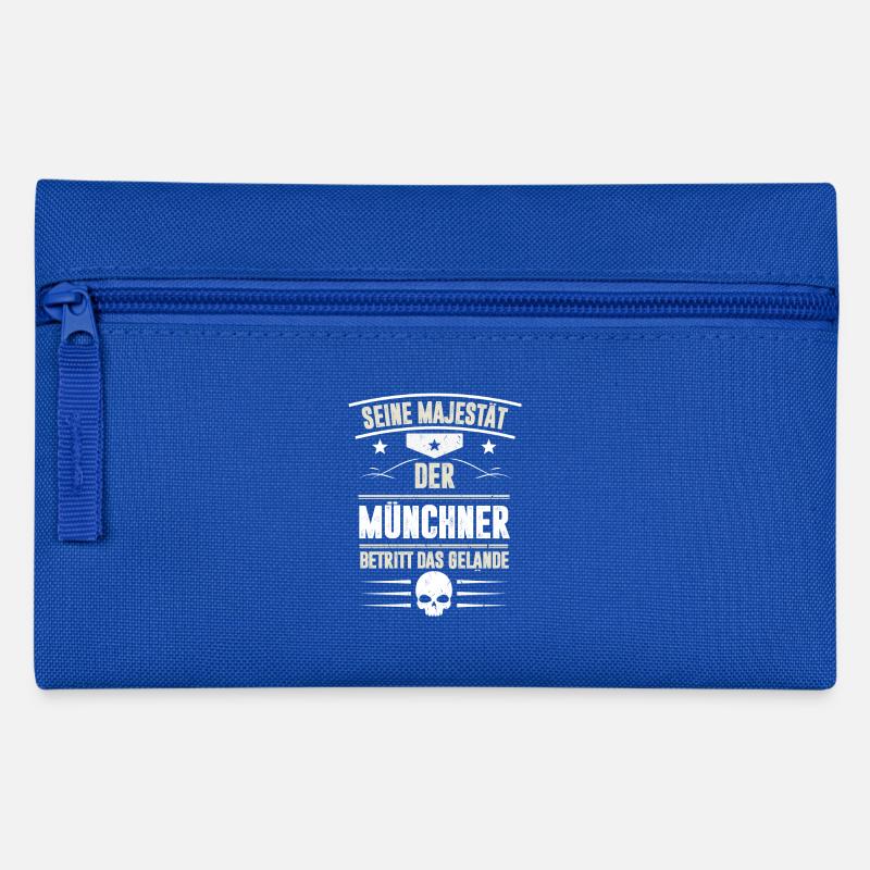 MÜNCHEN - Federtasche - Royalblau