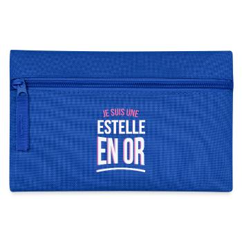 je suis une Estelle en or cadeau idée humour - Trousse - bleu royal - Devant