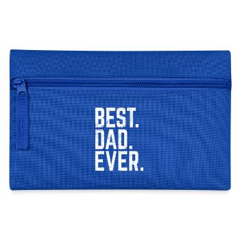 Best Dad Ever - Pencil Case - royal blue - Front