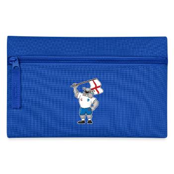ANGLETERRE Football Britain Football Bulldog Bulldog - Trousse - bleu royal - Devant