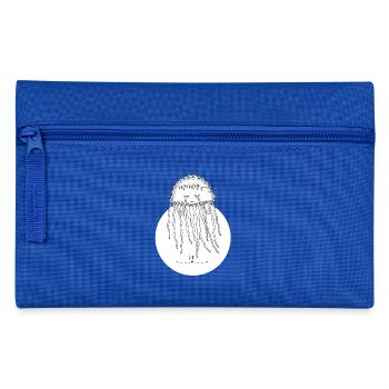 Quallen die durchsichtigen Herrscher des Meeres - Federtasche - Royalblau - Vorne
