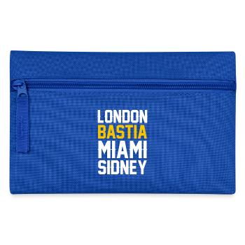 France région Corse london bastia B - Trousse - bleu royal - Devant