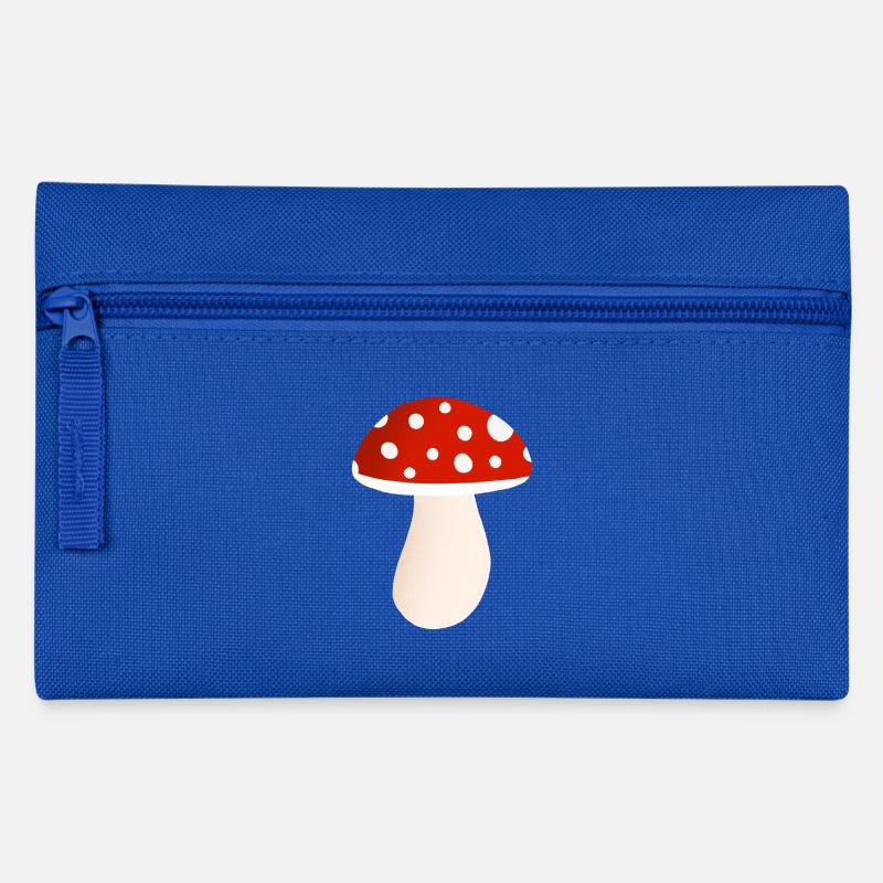 Fliegenpilz - Federtasche - Royalblau