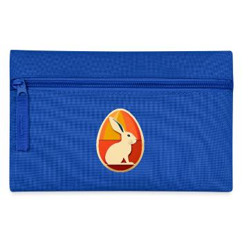 Conception d’oeuf de Pâques n°14 - Trousse - bleu royal - Devant
