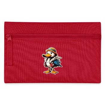 Un canard cherche querelle - Trousse - rouge - Devant