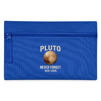 Pluto - Never Forget - Federtasche - Royalblau - Vorne