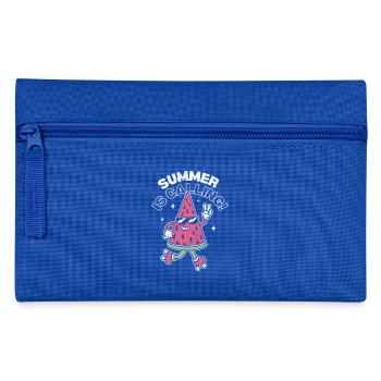 Der Sommer ruft - Federtasche - Royalblau - Vorne