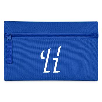 Letter H - Pencil Case - royal blue - Front