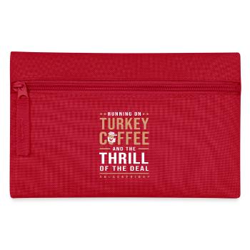 Black Friday shopping spree - Pencil Case - red - Front
