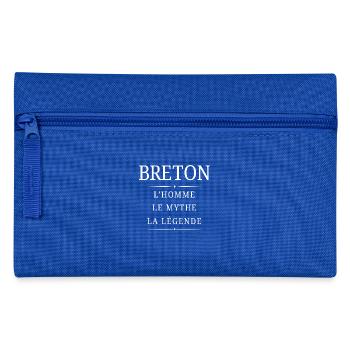 BRETON L'homme, Le Mythe, la Légende - Trousse - bleu royal - Devant