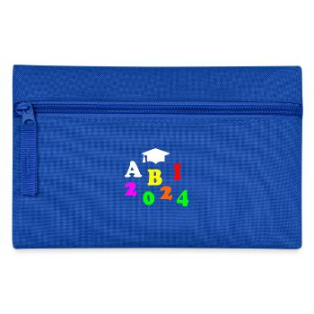Abi 2024 - Federtasche - Royalblau - Vorne